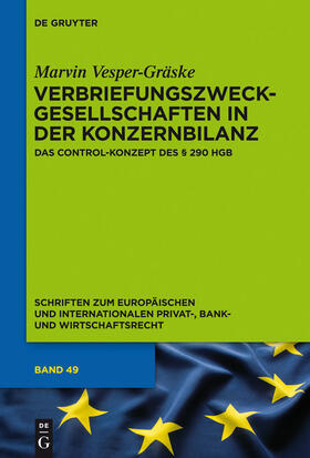 Vesper-Gräske |  Verbriefungszweckgesellschaften in der Konzernbilanz | Buch |  Sack Fachmedien