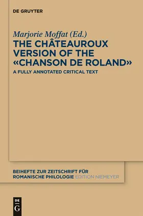 Moffat |  The Châteauroux Version of the «Chanson de Roland» | eBook | Sack Fachmedien