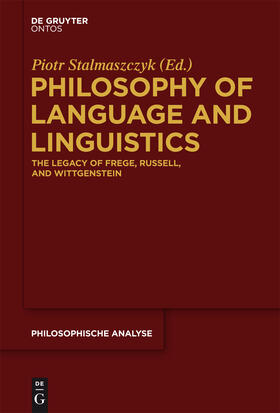 Stalmaszczyk |  Philosophy of Language and Linguistics | Buch |  Sack Fachmedien