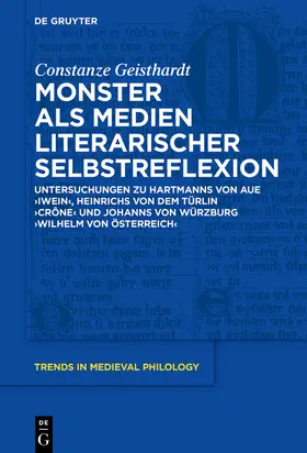 Geisthardt |  Monster als Medien literarischer Selbstreflexion | Buch |  Sack Fachmedien