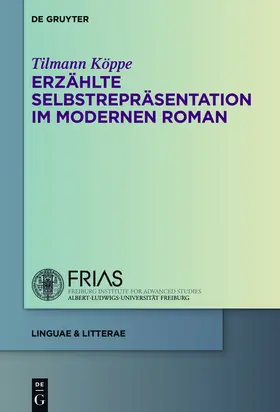 Köppe |  Erzählte Selbstrepräsentation im modernen Roman | Buch |  Sack Fachmedien