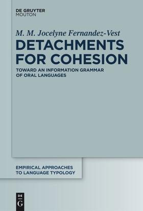 Fernandez-Vest |  Detachments for Cohesion | eBook | Sack Fachmedien
