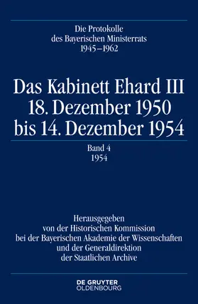 Braun |  Das Kabinett Ehard III | Buch |  Sack Fachmedien