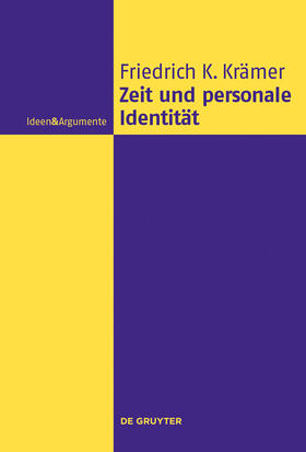Krämer |  Zeit und personale Identität | Buch |  Sack Fachmedien