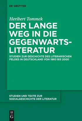 Tommek |  Der lange Weg in die Gegenwartsliteratur | Buch |  Sack Fachmedien