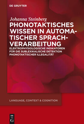 Steinberg |  Phonotaktisches Wissen | Buch |  Sack Fachmedien