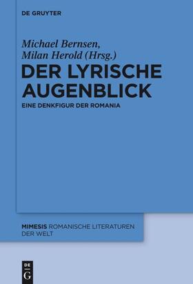 Bernsen / Herold |  Der lyrische Augenblick | Buch |  Sack Fachmedien