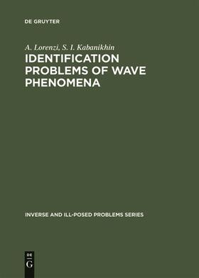 Kabanikhin / Lorenzi |  Identification Problems of Wave Phenomena | Buch |  Sack Fachmedien