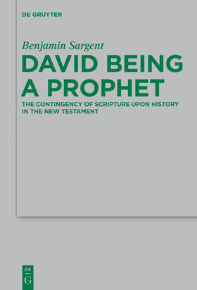 Sargent |  David Being a Prophet | Buch |  Sack Fachmedien