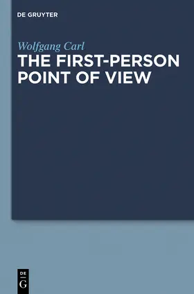 Carl |  The First-Person Point of View | Buch |  Sack Fachmedien