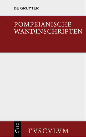  Pompeianische Wandinschriften | Buch |  Sack Fachmedien