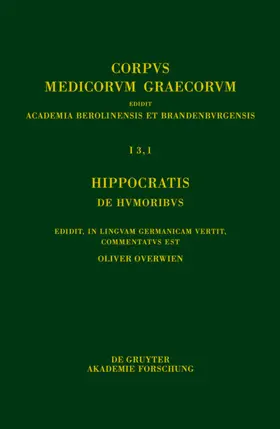 Overwien |  Hippocratis De humoribus | eBook | Sack Fachmedien