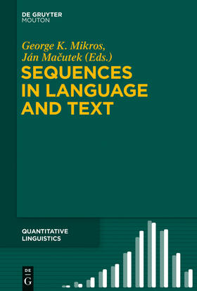 Macutek / Mikros |  Sequences in Language and Text | Buch |  Sack Fachmedien