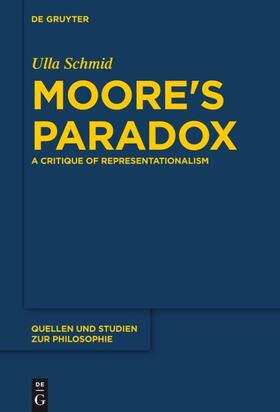 Schmid |  Moore's Paradox | eBook | Sack Fachmedien