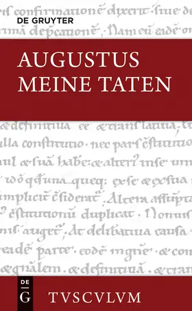 Augustus / Weber |  Meine Taten / Res gestae divi Augusti | Buch |  Sack Fachmedien