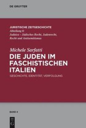 Sarfatti |  Die Juden im faschistischen Italien | Buch |  Sack Fachmedien