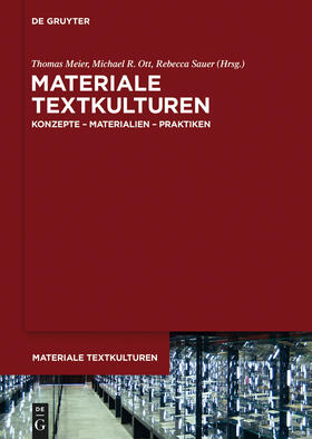 Meier / Sauer / Ott |  Materiale Textkulturen | Buch |  Sack Fachmedien