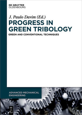 Davim |  Progress in Green Tribology | Buch |  Sack Fachmedien