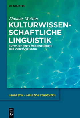Metten |  Kulturwissenschaftliche Linguistik | eBook | Sack Fachmedien