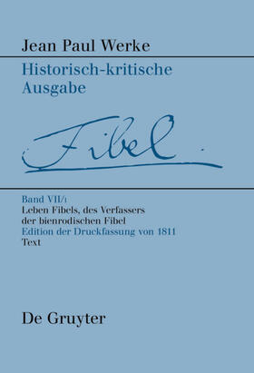 Kluger |  Leben Fibels, des Verfassers der Bienrodischen Fibel, 1 | eBook | Sack Fachmedien