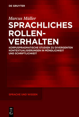 Müller |  Sprachliches Rollenverhalten | Buch |  Sack Fachmedien