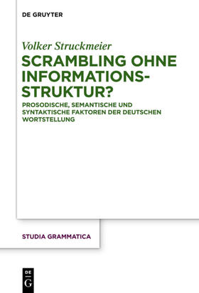 Struckmeier |  Scrambling ohne Informationsstruktur? | eBook | Sack Fachmedien