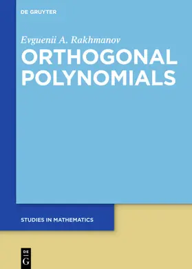 Rakhmanov |  Orthogonal Polynomials | eBook | Sack Fachmedien