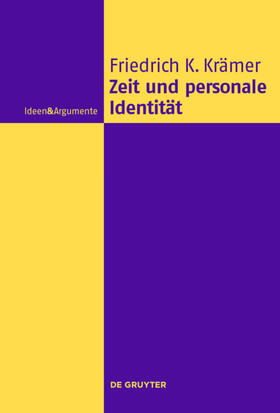 Krämer |  Zeit und personale Identität | eBook | Sack Fachmedien