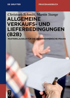 Schmitt / Stange |  Allgemeine Verkaufs- und Lieferbedingungen (B2B) | eBook | Sack Fachmedien