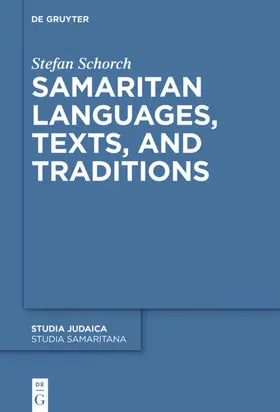 Schorch |  Samaritan Languages, Texts, and Traditions | eBook | Sack Fachmedien