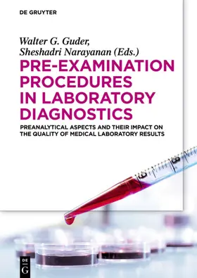 Guder | Pre-Examination Procedures in Laboratory Diagnostics | E-Book | sack.de