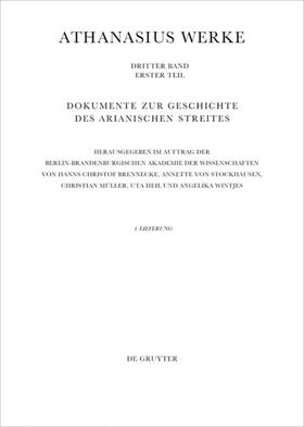 Brennecke / Stockhausen / Müller |  Bis zur Synode von Alexandrien | eBook | Sack Fachmedien