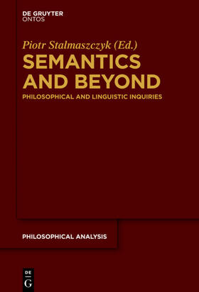 Stalmaszczyk |  Semantics and Beyond | eBook | Sack Fachmedien
