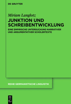 Langlotz |  Junktion und Schreibentwicklung | eBook | Sack Fachmedien