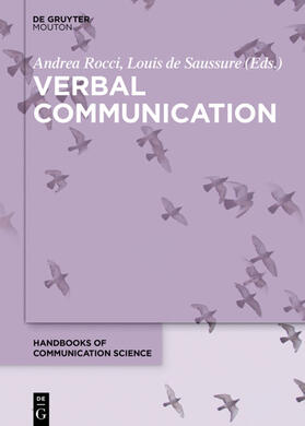 Saussure / Rocci |  Verbal Communication | eBook | Sack Fachmedien