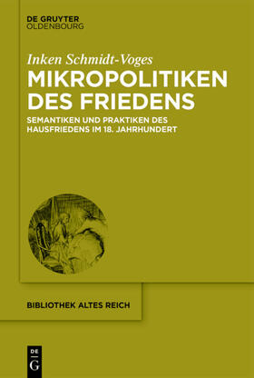 Schmidt-Voges |  Mikropolitiken des Friedens | eBook | Sack Fachmedien