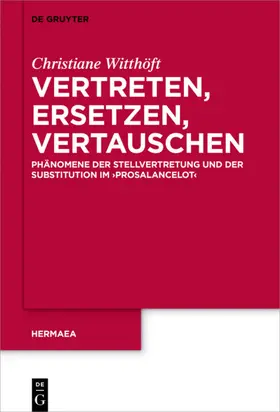 Witthöft |  Vertreten, Ersetzen, Vertauschen | eBook | Sack Fachmedien