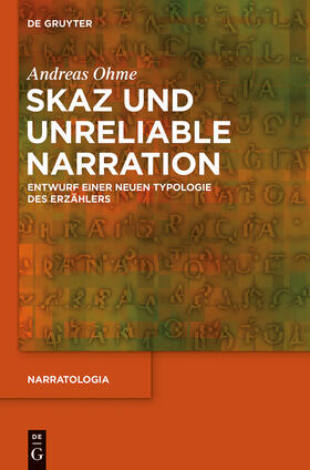 Ohme |  Skaz und Unreliable Narration | Buch |  Sack Fachmedien