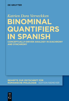 Verveckken |  Binominal Quantifiers in Spanish | eBook | Sack Fachmedien