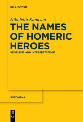 Kanavou |  The Names of Homeric Heroes | Buch |  Sack Fachmedien