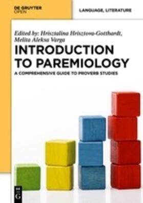 Aleksa Varga / Hrisztova-Gotthardt |  Introduction to Paremiology | Buch |  Sack Fachmedien