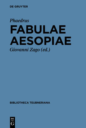 Zago |  Fabulae Aesopiae | eBook | Sack Fachmedien