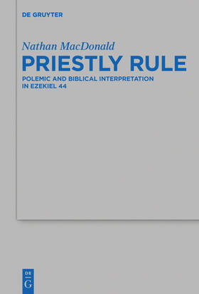 MacDonald |  Priestly Rule | eBook | Sack Fachmedien