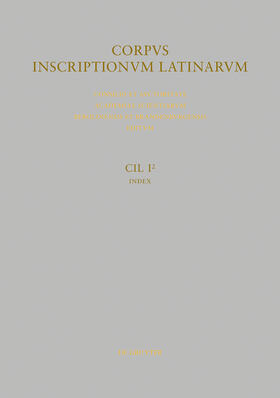 Lommatzsch |  Inscriptiones Latinae antiquissimae ad C. Caesaris mortem | Buch |  Sack Fachmedien