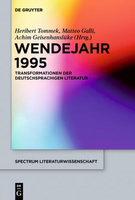 Tommek / Galli / Geisenhanslüke |  Wendejahr 1995 | eBook | Sack Fachmedien