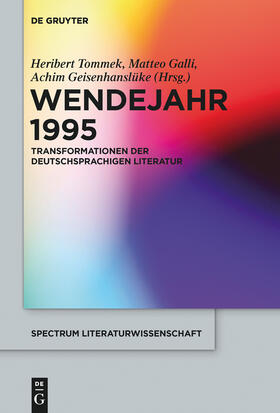 Tommek / Geisenhanslüke / Galli |  Wendejahr 1995 | Buch |  Sack Fachmedien