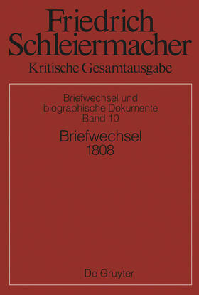 Gerber / Schmidt |  Briefwechsel 1808 | Buch |  Sack Fachmedien