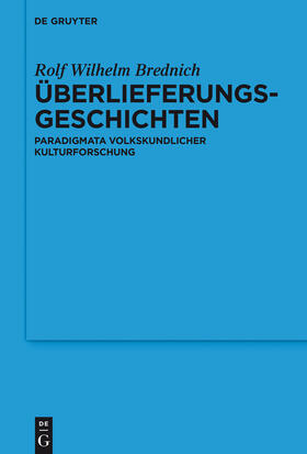 Brednich |  Überlieferungsgeschichten | Buch |  Sack Fachmedien