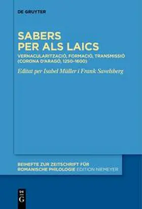 Müller / Savelsberg |  Formació, organització i transmissió del saber a l’Edat mitjana i al Renaixement | eBook | Sack Fachmedien