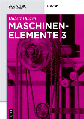 Hinzen |  Maschinenelemente 3 | eBook | Sack Fachmedien